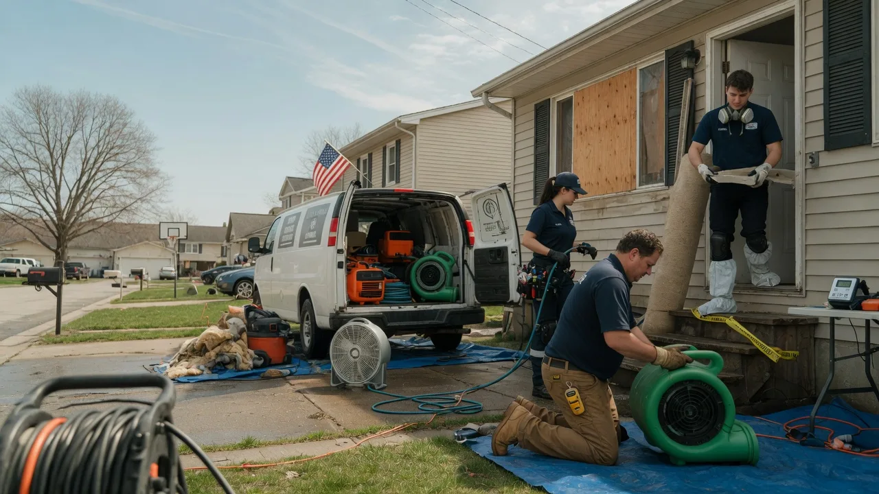 Water Damage Restoration in South Rockwood, MI near me
